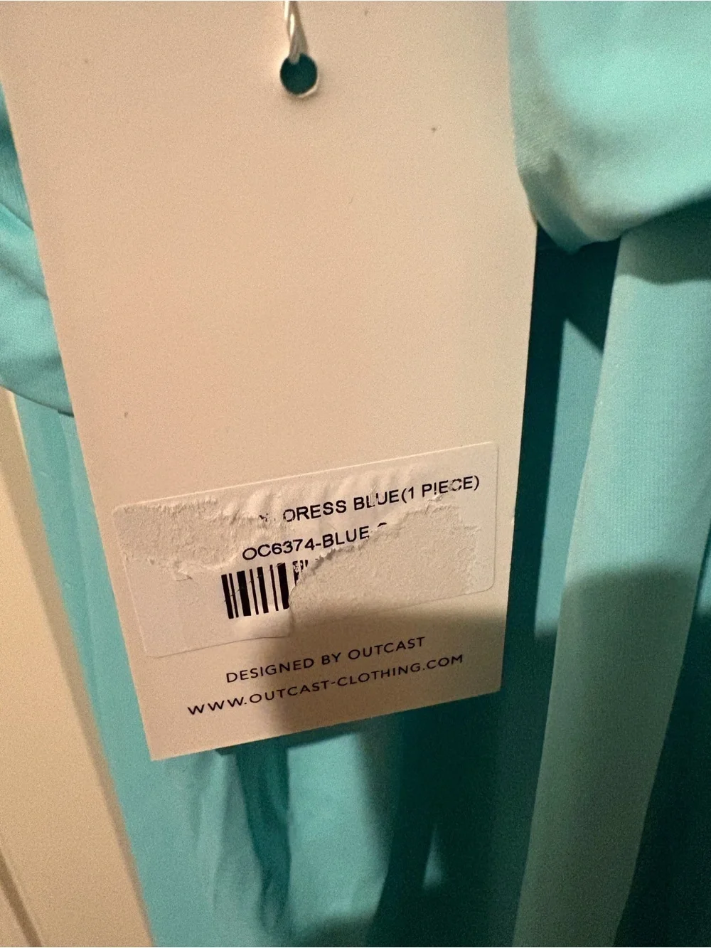 Outcast DELFINA MAXI DRESS BLUE Small NWT - Picture 7 of 8